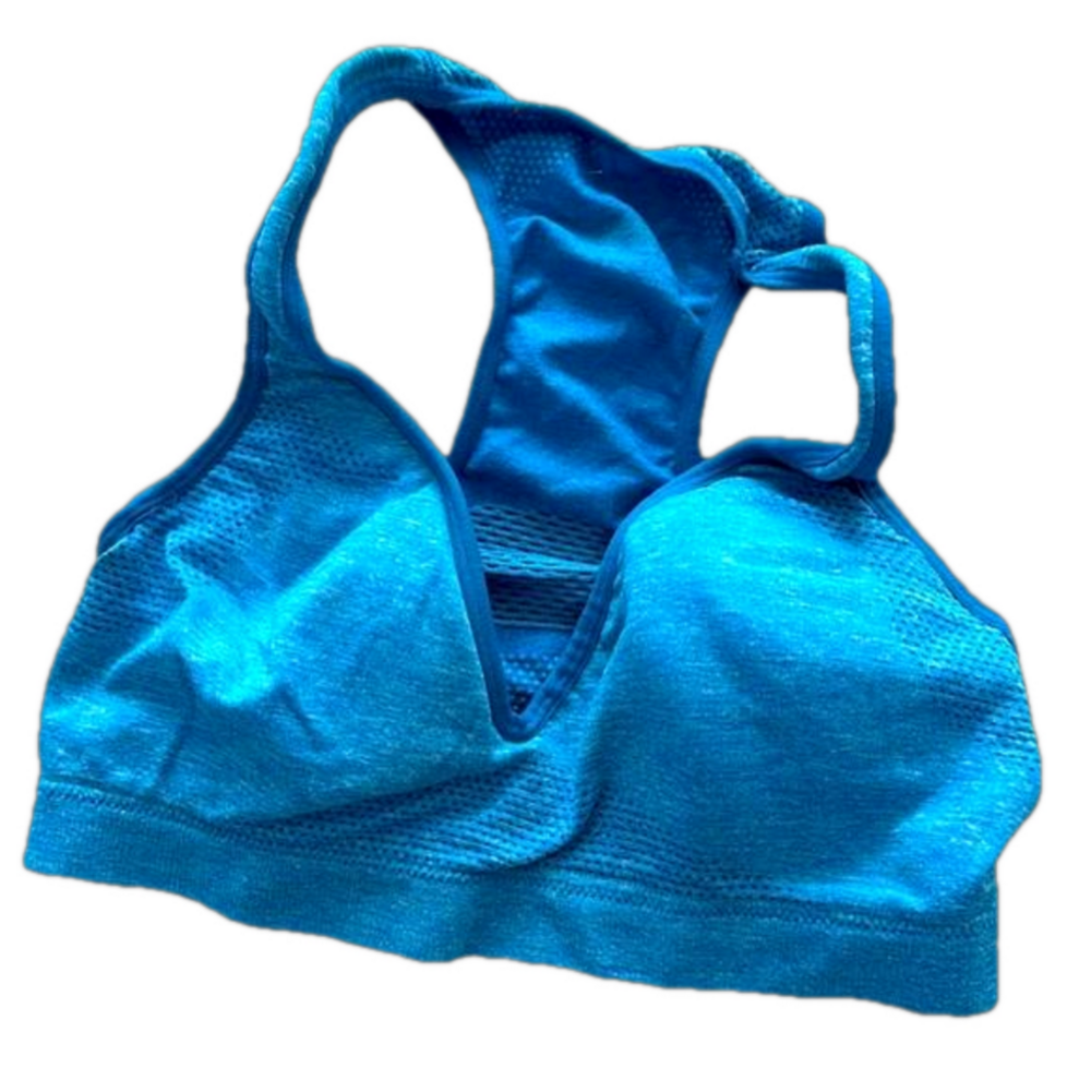 Blue Sports Bra